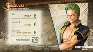 One Piece Pirate Warriors 3Zoro PreTimeskip [upl. by Goth234]