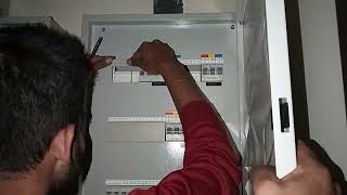 how to repair shot in DB in dubai electrician Mobarak electical maintenance work in dubai we well d [upl. by Tannenwald]