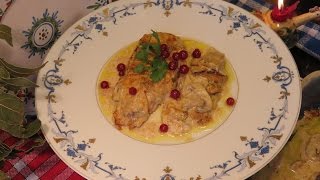 Mon ESCALOPE DE DINDE GRATINÉE A LA NORMANDE  Mère Mitraille  Gourmandises TV [upl. by Abibah]