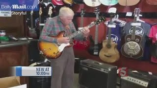 81YearOld Nashville Guitar Player Goes Viral [upl. by Lorelle]