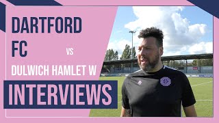 HAMLET INTERVIEWS Ryan Dempsey vs Dartford  LampSERW Premier Division  20823 [upl. by Alessandro]