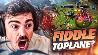 I TRIED TO PLAY FIDDLESTICKS TOP [upl. by Erdnassak]