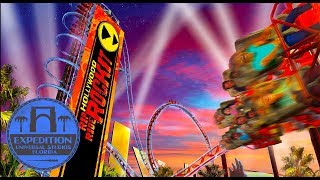 The Rough History of Hollywood Rip Ride Rockit  Expedition Universal Studios Florida [upl. by Cami]