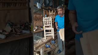 Fully mortise and tenon structure to make wooden chairs Professional carpentry Mortise and tenon [upl. by Blackwell708]