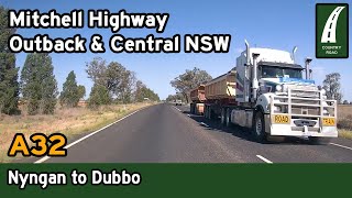 Driving from Nyngan to Dubbo – Mitchell Highway Outback amp Central NSW 4K [upl. by Anatollo]