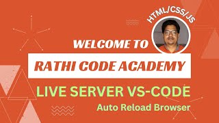 How to create a Live Server in VSCode Editor  Auto Reload Rrowser  HTMLCSS Tutorial in Hindi [upl. by Gilli]