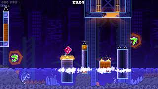 Schmoove City by xdkubi 7 moons 33133 3 Coins  Geometry Dash [upl. by Dempster]