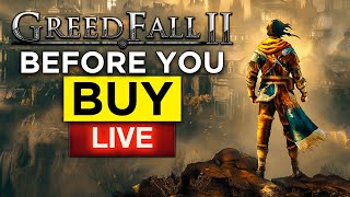 Greedfall 2 watch before you buy  Live Review [upl. by Ace464]