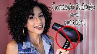 5 Dicas para o cabelo secar  rápido SEM SECADOR  Ludmila Reis [upl. by Nellie]