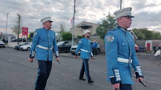 Tullaghans Sons of Liberty Band parade Ballymoney 15062024 [upl. by Aamsa892]