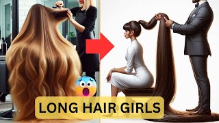 Super Long Hair Styling Ideas for Every Occasion  Real Rapunzel [upl. by Enomas941]