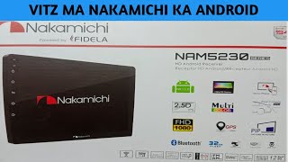 NAKAMICHI ANDROID PLAYER  ANDROID AUTO  NAKAMICHI ANDROID  TOYOTA VITZ ANDROID PLAYER cnmhub [upl. by Nonnag]