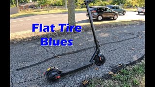 Flat Tire Problems with the Hover1 Journey Max Electric Scooter [upl. by Ttegdirb]