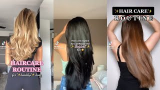 Hair Care Routine and Tips TikTok Compilation ✨ 2  Vlogs from TikTok [upl. by Ventura]