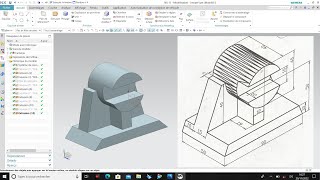 Siemens nx vidéo en français Cad CAO pour apprendre formation nx [upl. by Alburg]