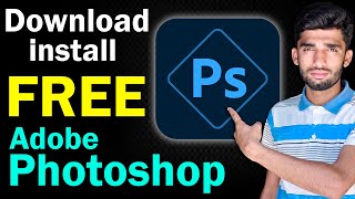 How to Download and install Adobe Photoshop in LaptopPC  adobe photoshop download for pc free [upl. by Aihsiek689]