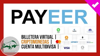 💸 PAYEER Como Funciona ❓ Comprar Criptomonedas  Transferencia Internacional  Payeer Retirar Diner [upl. by Angy]