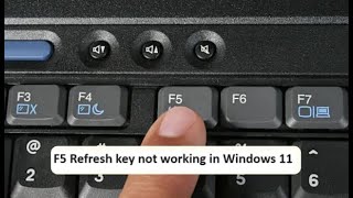 How to Fix F5 Refresh Key Not Working in Windows 11 [upl. by Nacim]