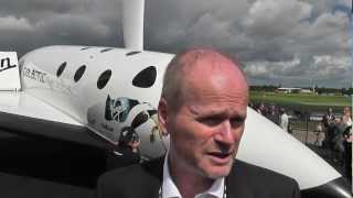 Virgin Galactic test pilot Dave MacKay on SpaceShipTwo [upl. by Arlinda]