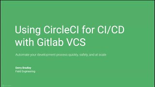 Using CircleCI for CICD with Gitlab VCS [upl. by Jacqueline]