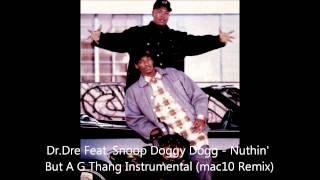 Dr Dre Feat Snoop Doggy Dogg  Nuthin But A G Thang Instrumental mac10 Remix [upl. by Ainar]