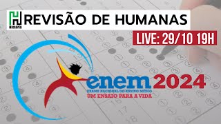 REVISÃO ENEM 2024 Ciências Humanas  História [upl. by Dloniger]