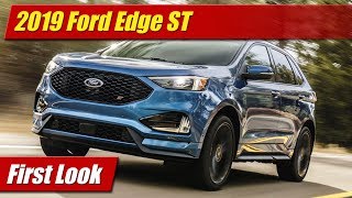 2019 Ford Edge ST First Look [upl. by Aytac]