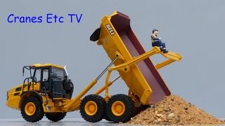 USK Bell B30E Articulated Dump Truck by Cranes Etc TV [upl. by Donaldson]