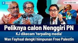 TERKINI Pelik calon Nenggiri PN  KJ dikecam terpaling media  WAF dengki himpunan Free Palestin [upl. by Adnavoj775]