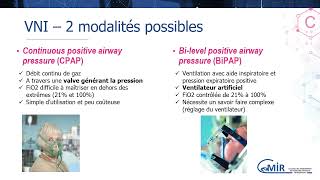 3 15 2 œdème aigu pulmonaire cardiogénique  place de la ventilation non invasive [upl. by Anyrak]