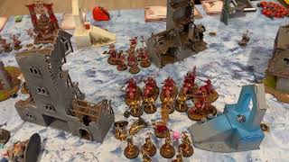 Aos 4th Edition Battle Report Stormcast Eternals v Khorne Mortals [upl. by Delia536]