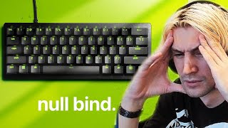 Razers new keyboard is basically cheating  xQc Reacts [upl. by Aikehs31]