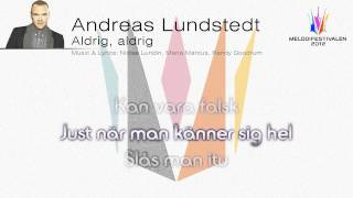 Andreas Lundstedt quotAldrig Aldrigquot [upl. by Valleau]