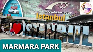 Istanbul Marmara ParkShopping Mall carrefour Istanbul TurkeyNeelams Vlog [upl. by Dahsraf80]