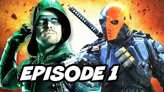 Arrow 7×05 Talia gets revenge on the doctor Diaz takes Anatoly [upl. by Aloek]