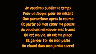 Celine Dion  Parler à mon père LyricsParoles HD [upl. by Eednyl]