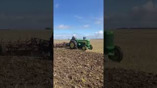 John Deere 830 and Shearer Scarifier working ground in Australia [upl. by Nodnil492]