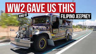 Philippines WorldFamous Jeepney And How The US Military Is The Reason Why Its Popular [upl. by Thisbe]