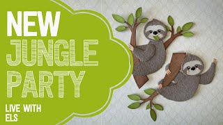 Introducing the NEW Jungle Party collection  LIVE with Els [upl. by Waiter452]