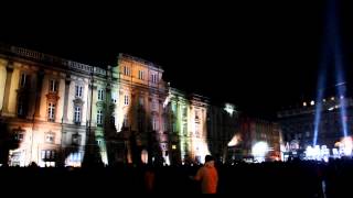 Fête des Lumières  Lyon 2012  Place des Terreaux [upl. by Llenet]