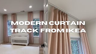 IKEA VIDGA  MODERN CURTAIN TRACK SYSTEM [upl. by Adnawed]