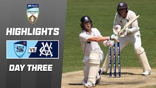 NSW v Victoria  Sheffield Shield 202324  Day 3 [upl. by Thedric]