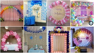 Balloon decoration ideas for birthday  Balloon decoration [upl. by Rie209]