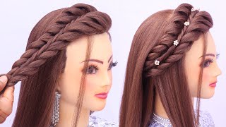 Stylish Amazing open hairstyles l easy hairstyles l wedding hairstyles l summer hairstyles 2024 [upl. by Aierb157]