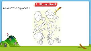 Ch 1  Magic Pogo Books  Numeracy Skills Junior KG  Big and Small  For children [upl. by Ettenyar]