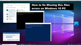 How to fix Missing DLL files errors on Windows 11 PC [upl. by Ludwigg639]