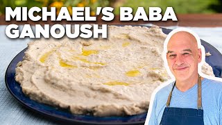 Michael Symons Baba Ganoush  Symon Dinners Cooking Out  Food Network [upl. by Russon]