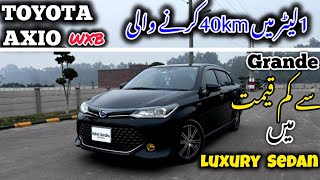 Toyota Corolla Axio hybrid 20192021Best Fuel Friendly Family Car Axio 15 WXB Axio owner Review [upl. by Otrevire]