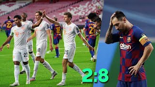 Dlaczego FC Barcelona przegrała 28 z Bayernem Monachium [upl. by Dunston490]