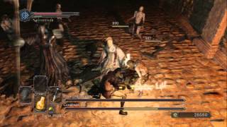 Dark Souls 2 Prowling Magus amp Congregation boss fight on starting soul level [upl. by Loredana385]